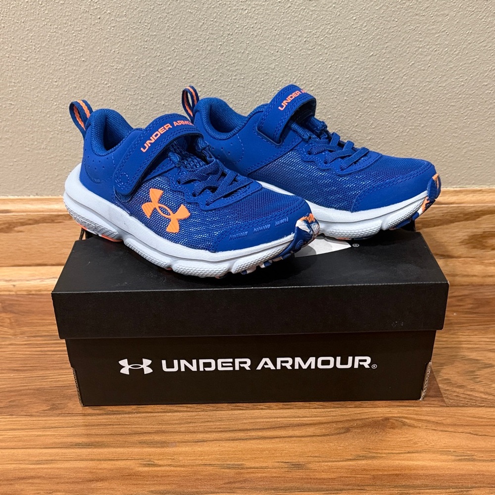 Under Armour Kids Blue Sneakers